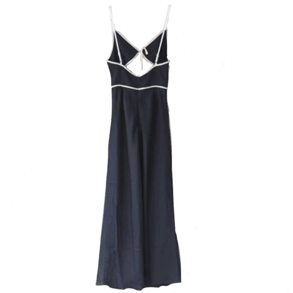 Brand New MISHA Ramira V-Neck Cutout Midi Dress - Picture 6 of 12